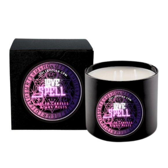 OUR VERSION OF VS LOVE SPELL 3 WICK CANDLE - Picture 2 of 2